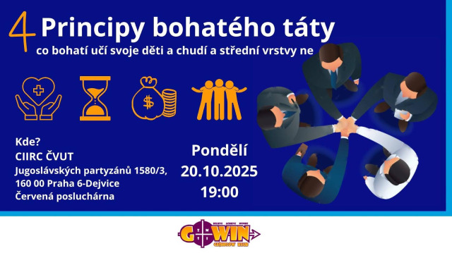 4 Principy bohatého táty 4 Principy bohatého táty