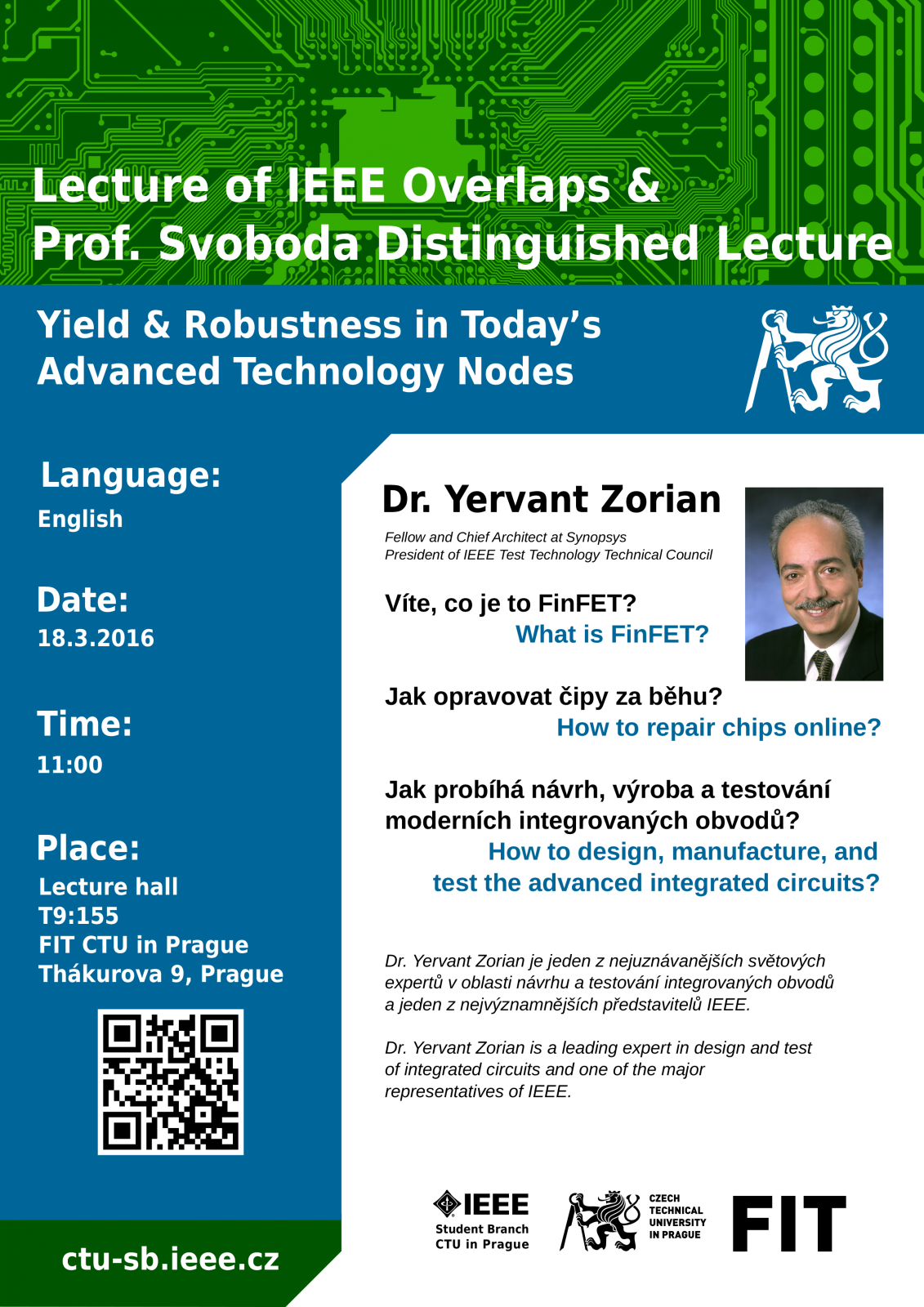 Yield & Robustness in Today’s Advanced Technology Nodes